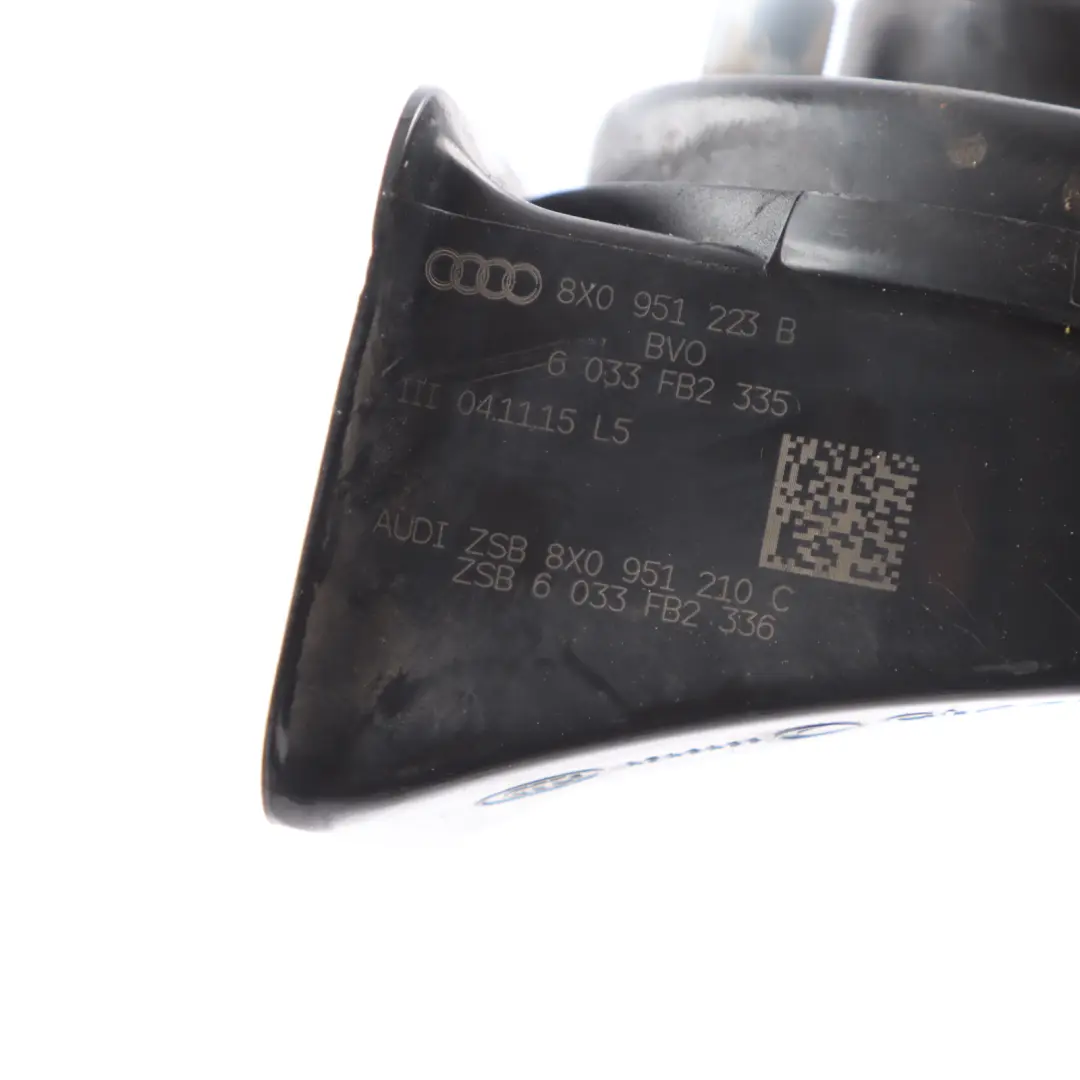 Audi A1 8X Signal d'avertisseur sonore Fare Low Tone Pitch Siren - SKU 8X0951223B - Numéro de pièce 8X0951223B