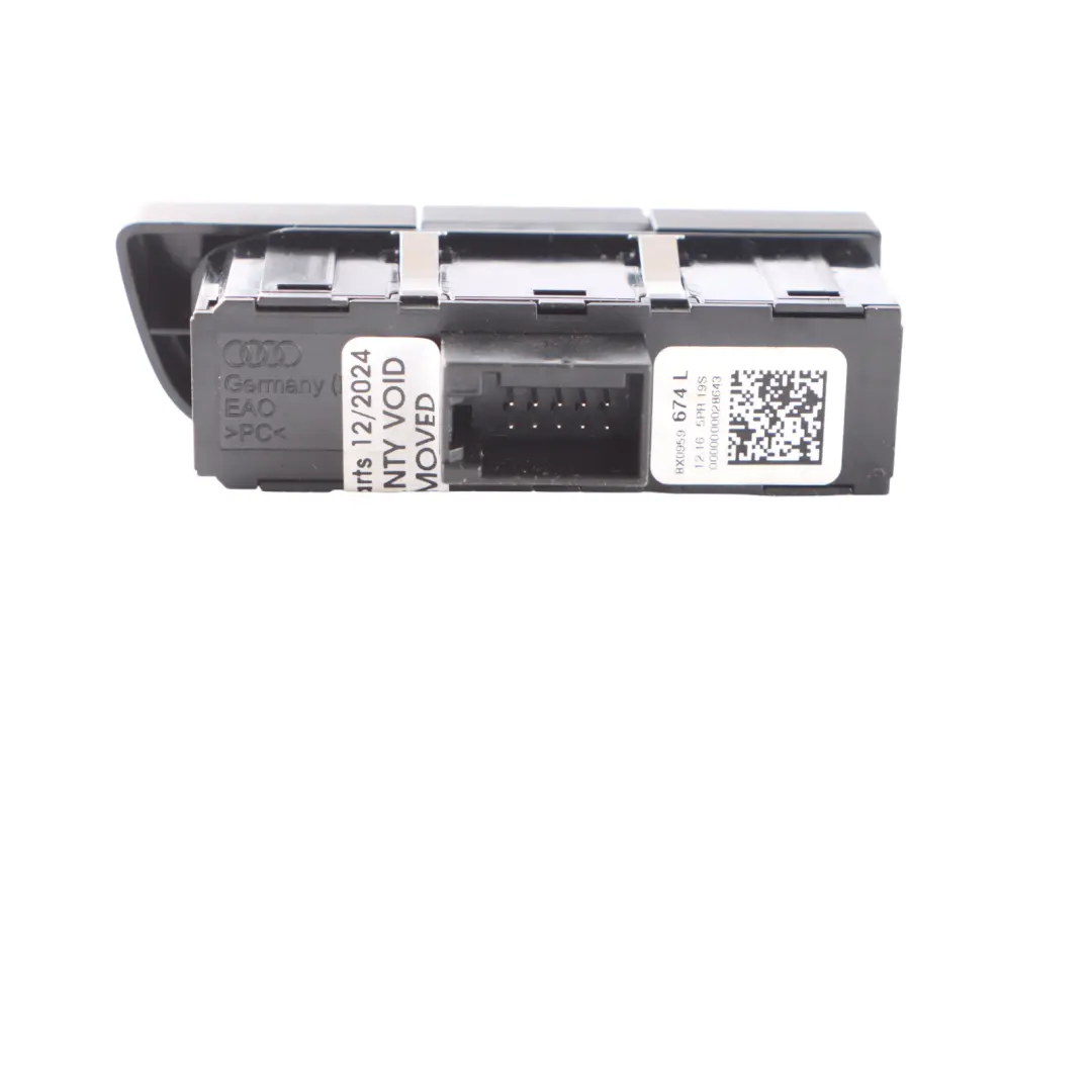Audi A1 8X Drive Select Control Switch Unit Button - SKU 8X0959674L - Part number 8X0959674L