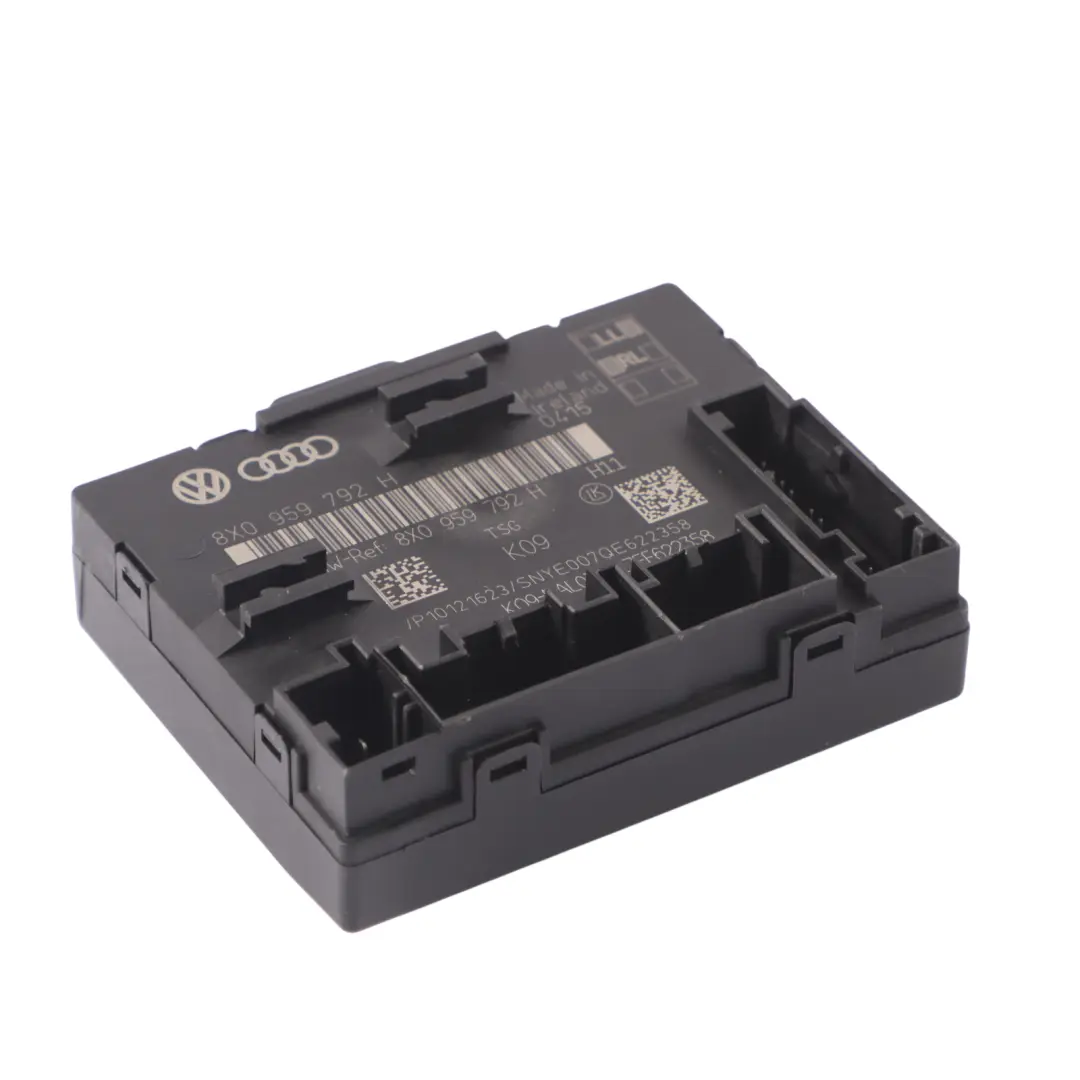 Audi Q3 8U Door Module Front Door Left N/S Control Module - SKU 8X0959792H - Part number 8X0959792H