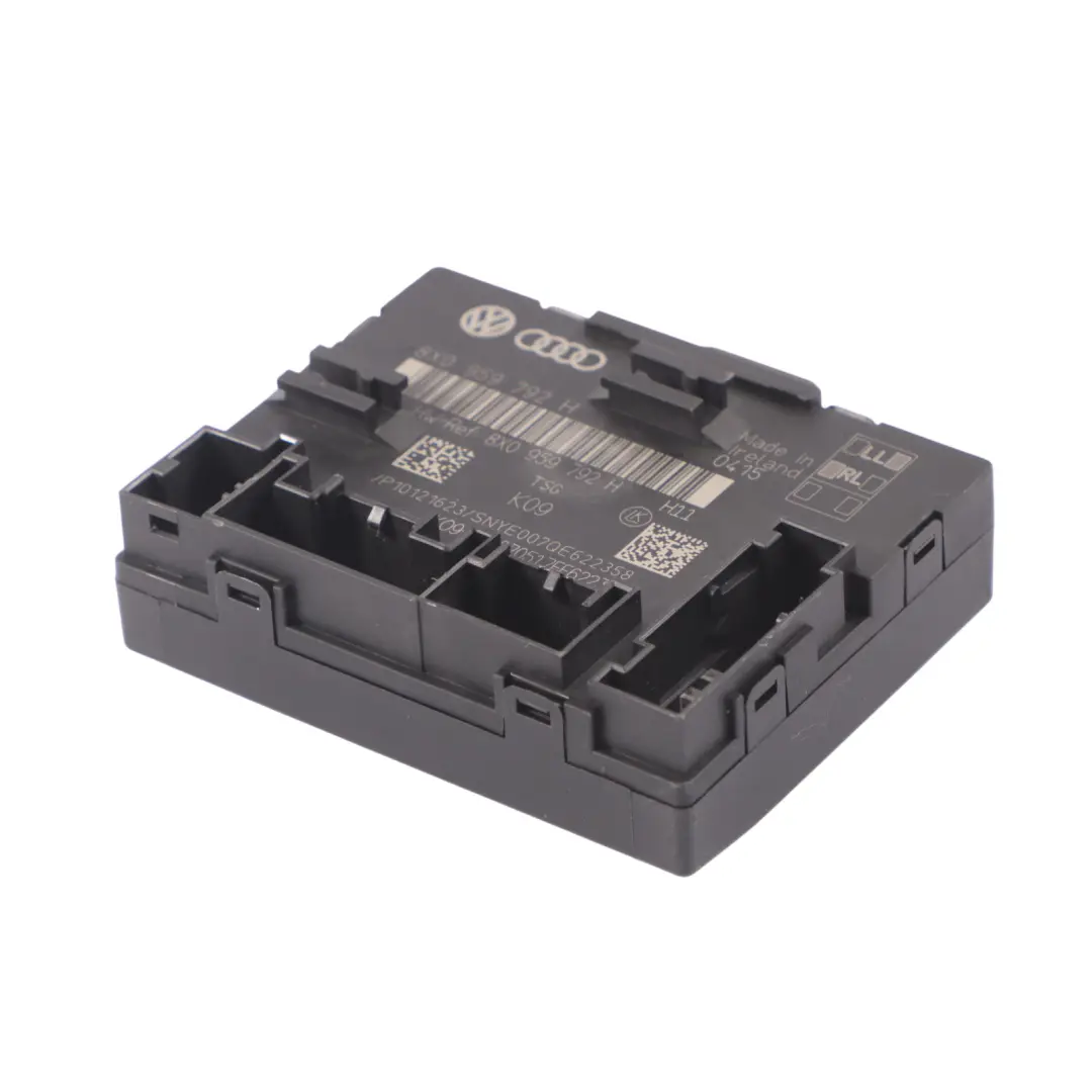 modulo porta porta anteriore sinistra modulo di controllo per Audi Q3 8U con numero di parte 8X0959792H Audi Q3 8U modulo porta porta anteriore sinistra modulo di controllo - SKU 8X0959792H - Numero di parte 8X0959792H