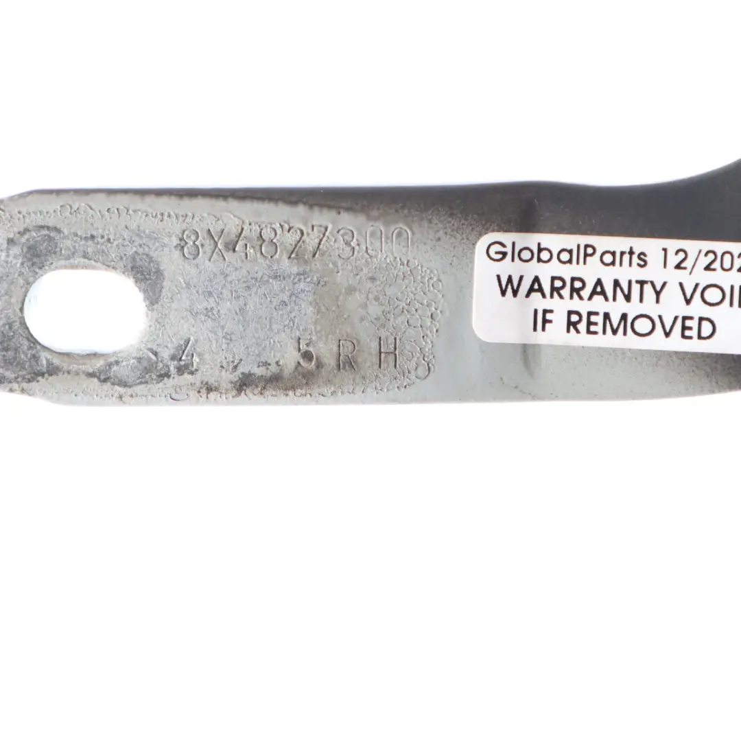 Trunk Hinge Rear Right O/S Nano Grey Metallic X7M to Audi A1 8X Tailgate with Part number 8X4827300 Audi A1 8X Tailgate Trunk Hinge Rear Right O/S Nano Grey Metallic X7M - SKU 8X4827300-NGR - Part number 8X4827300