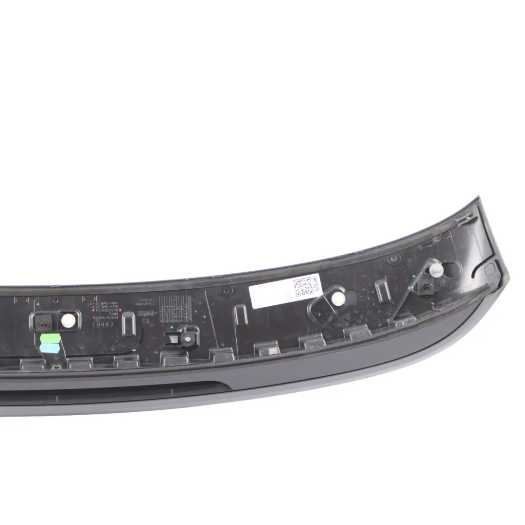 Audi A1 8X Rear Spoiler Tailgate Trunk Trim Panel Nano Grey - X7M - SKU 8X4827933D-NGR - Part number 8X4827933D