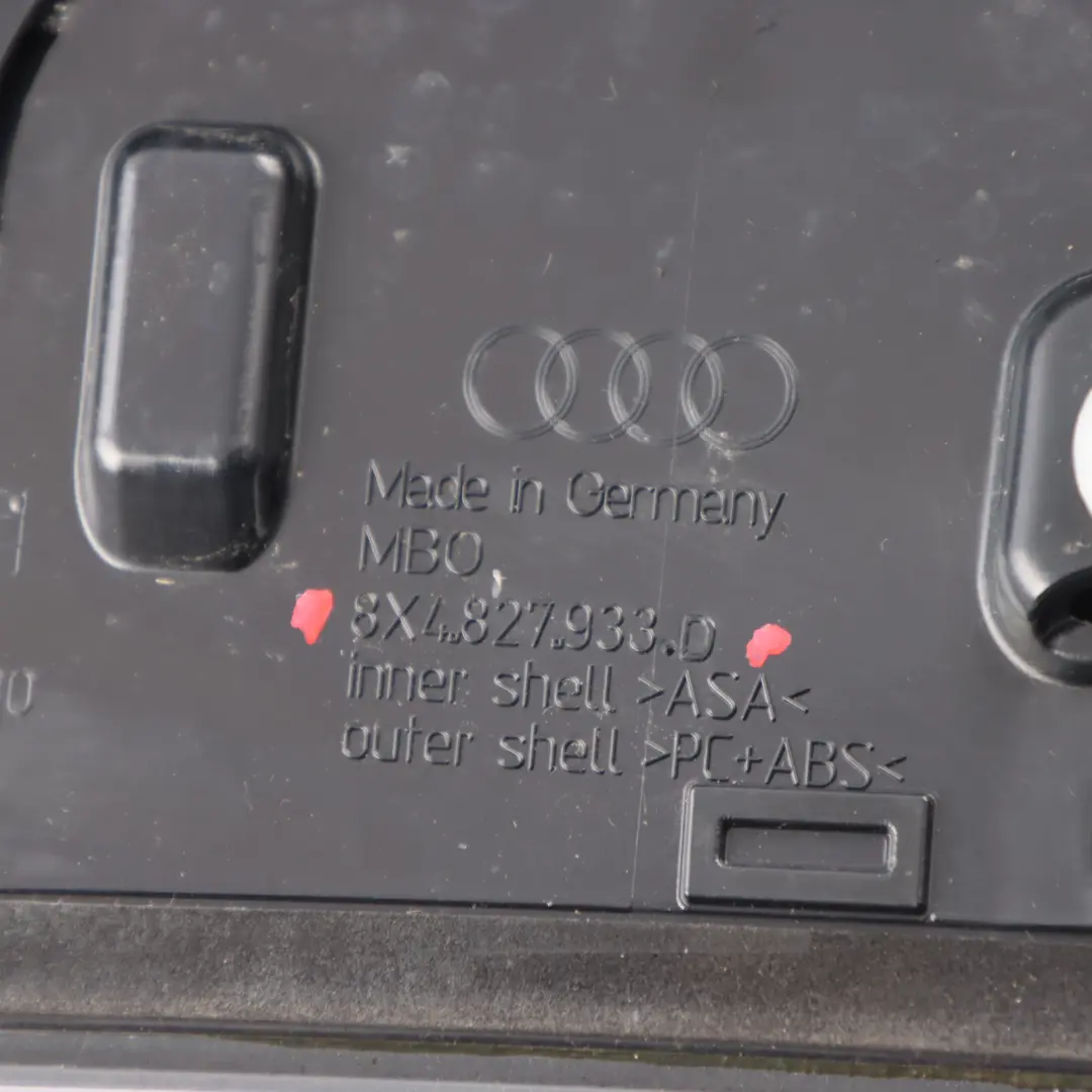 Spoiler Tailgate Trunk Trim Panel Nano Grey - X7M to Audi A1 8X Rear with Part number 8X4827933D Audi A1 8X Rear Spoiler Tailgate Trunk Trim Panel Nano Grey - X7M - SKU 8X4827933D-NGR - Part number 8X4827933D