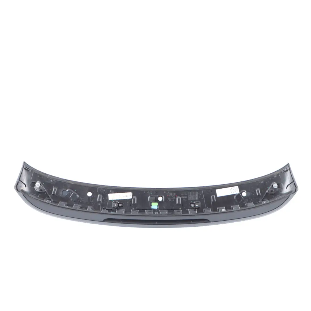 Audi A1 8X Rear Spoiler Tailgate Trunk Trim Panel Nano Grey - X7M - SKU 8X4827933D-NGR - Part number 8X4827933D