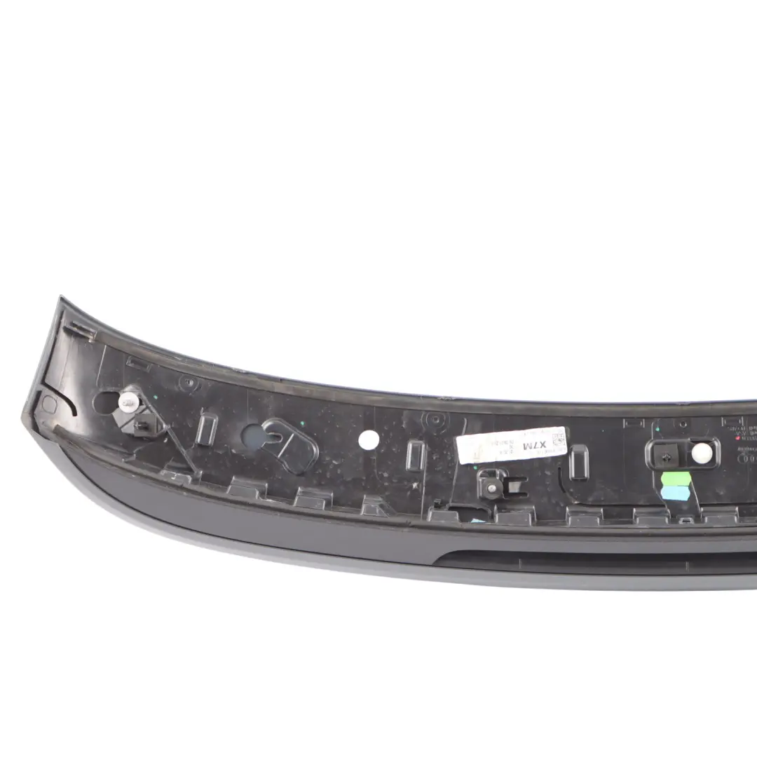 Audi A1 8X Rear Spoiler Tailgate Trunk Trim Panel Nano Grey - X7M - SKU 8X4827933D-NGR - Part number 8X4827933D