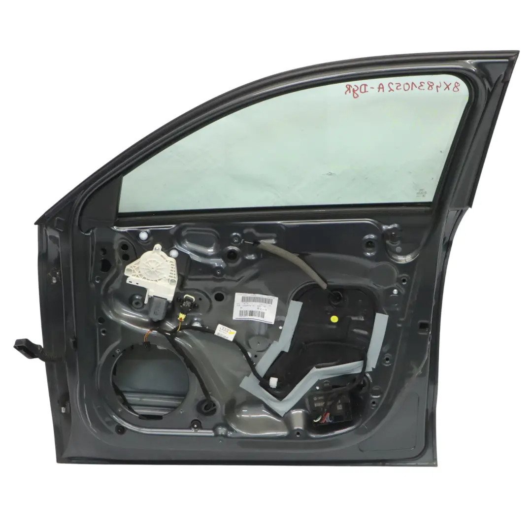 Audi A1 8X Door Front Right O/S Daytona Grey Pearl Effect - Z7S - SKU 8X4831052A-DGR - Part number 8X4831052A