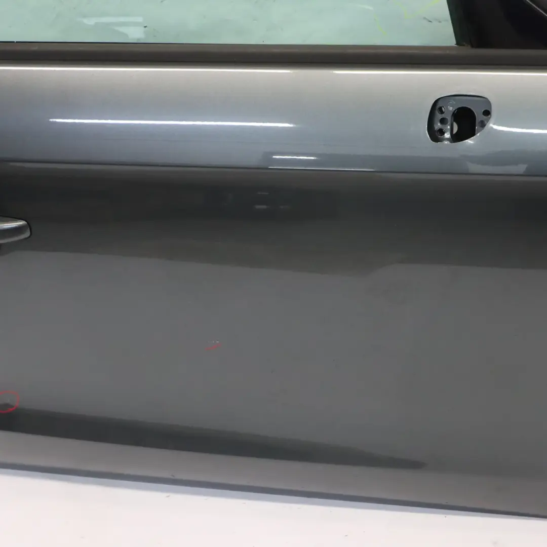 Door Front Right O/S Daytona Grey Pearl Effect - Z7S to Audi A1 8X with Part number 8X4831052A Audi A1 8X Door Front Right O/S Daytona Grey Pearl Effect - Z7S - SKU 8X4831052A-DGR - Part number 8X4831052A