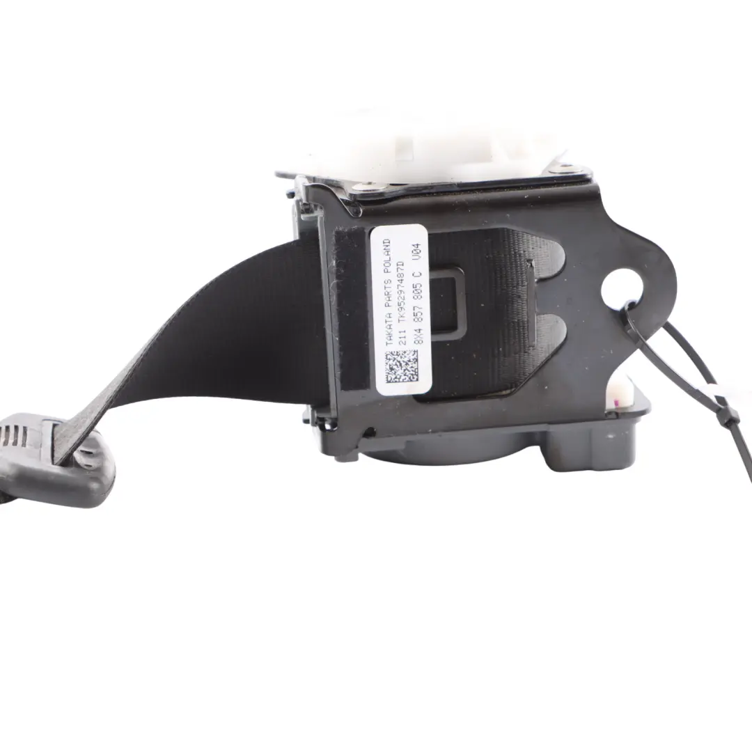 Audi A1 8X Ceinture de sécurité arrière gauche droite - SKU 8X4857805C - Numéro de pièce 8X4857805C