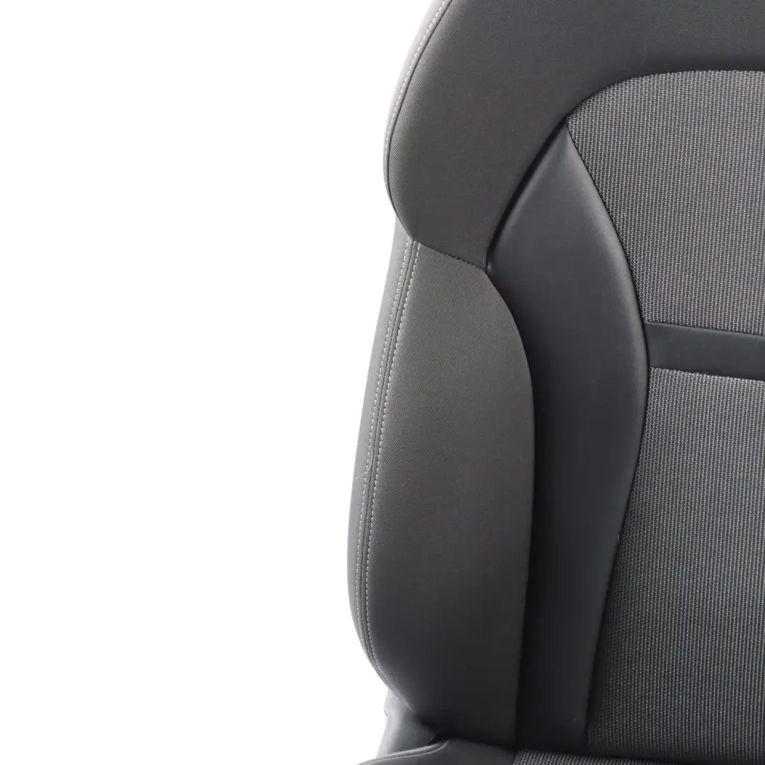 Audi A1 8X 5 Door Sport Seat Front Left Cloth Fabric Black Soul Grey - SKU 8X4881805C - Número de pieza 8X4881805C