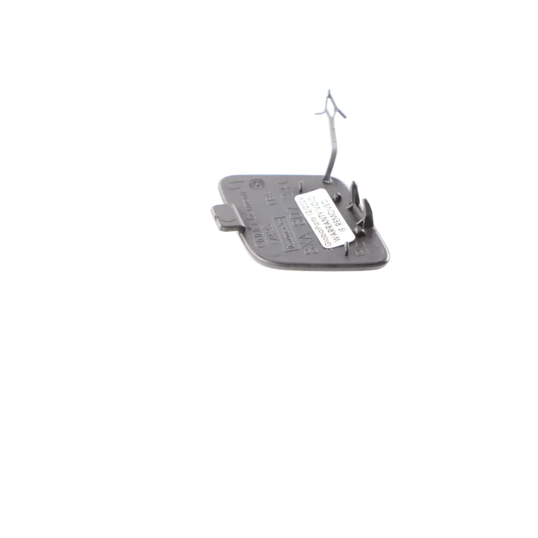 Audi A1 8X Front Bumper Tow Eye Cover Nano Grey Metallic - X7M - SKU 8XA807241-NGR - Part number 8XA807241