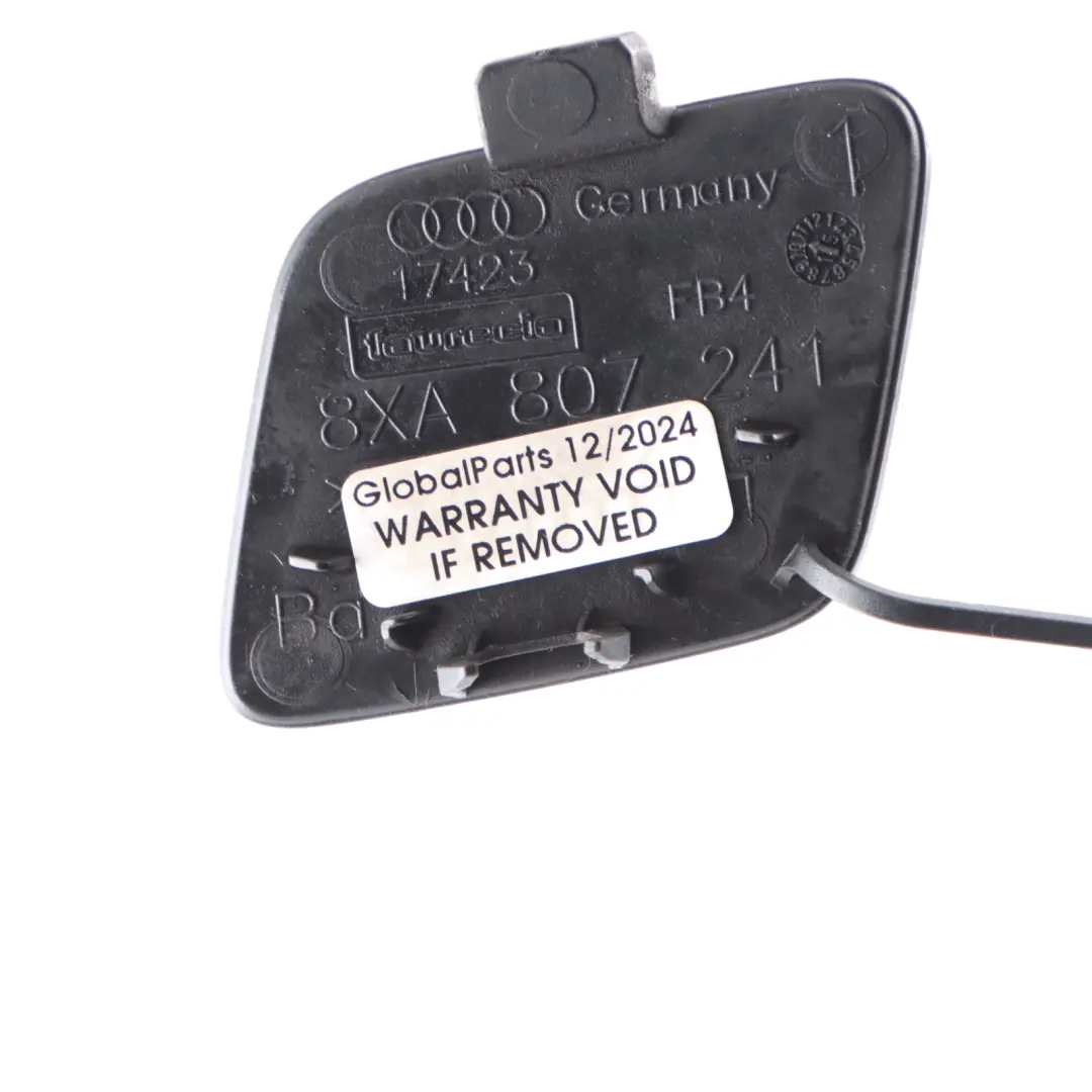 Front Bumper Tow Eye Cover Nano Grey Metallic - X7M to Audi A1 8X with Part number 8XA807241 Audi A1 8X Front Bumper Tow Eye Cover Nano Grey Metallic - X7M - SKU 8XA807241-NGR - Part number 8XA807241