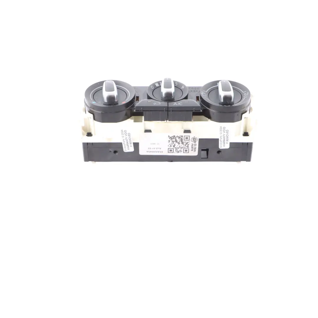 Audi A1 8X Interruptor Del Panel De Control Del Climatizador - SKU 8XA820045A - Número de pieza 8XA820045A