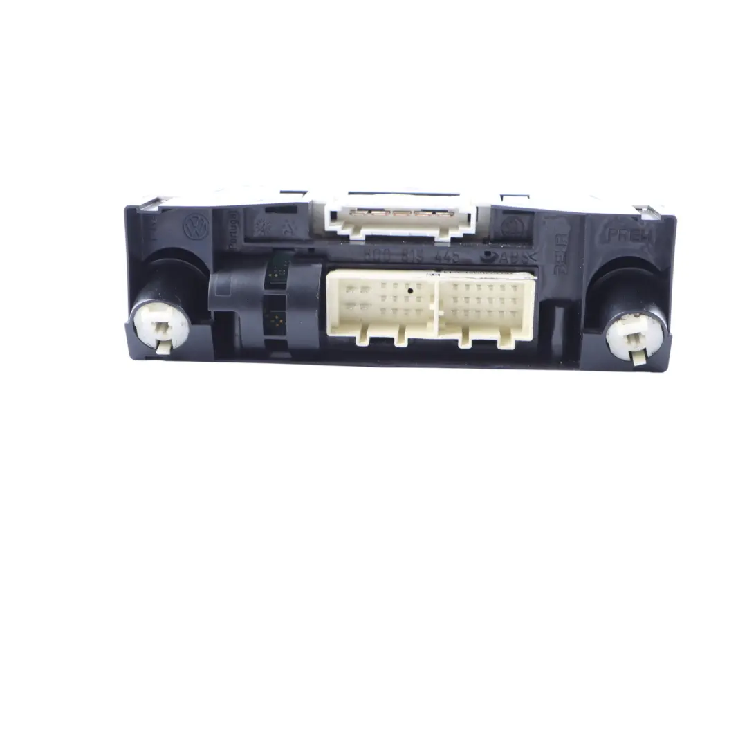 Audi A1 8X Climate Heater Control Panel Unit Switch - SKU 8XA820045A - Part number 8XA820045A