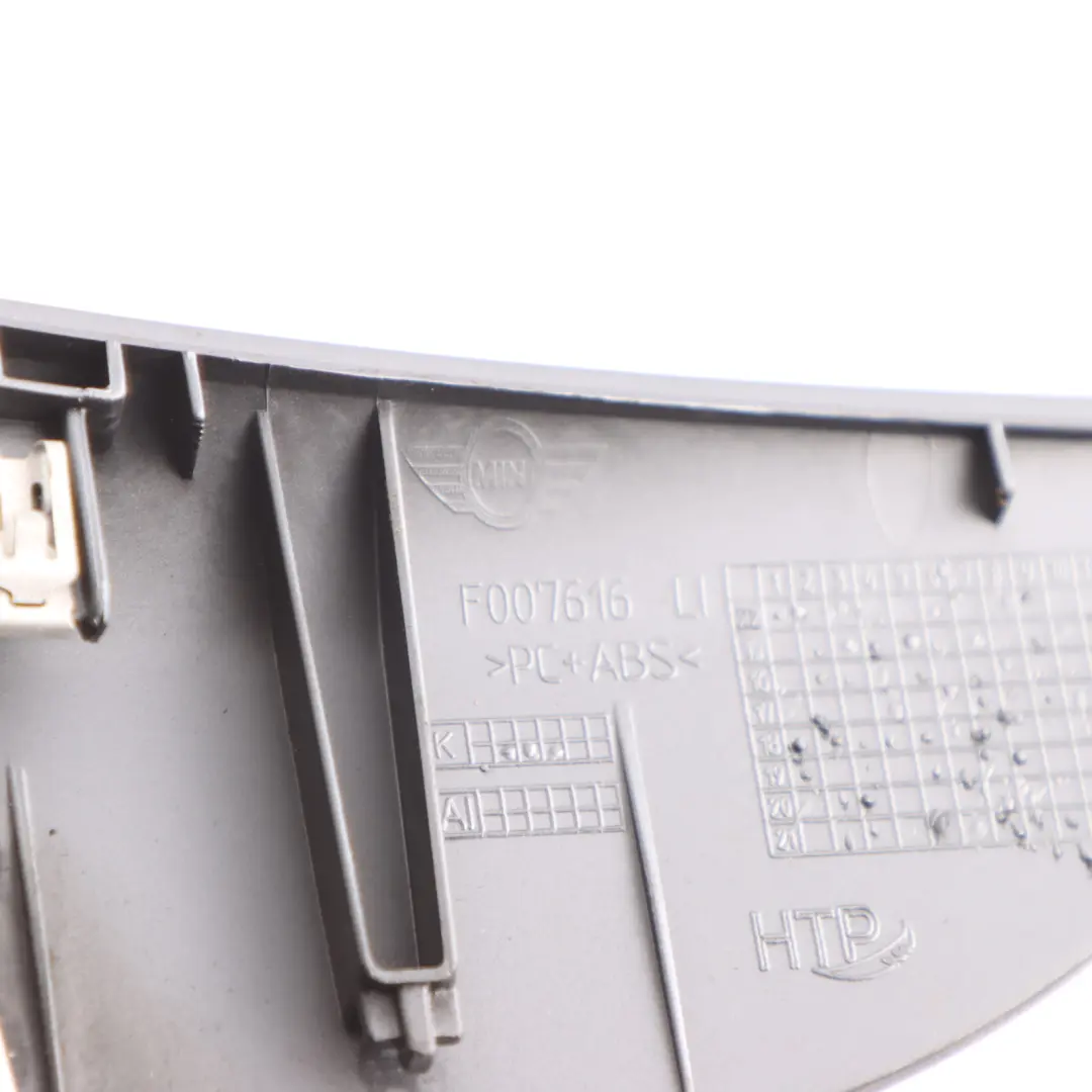 Centre Console Trim Cover Frozen Blue Left N/S to Mini Clubman F54 LCI with Part number 9109067 Mini Clubman F54 LCI Centre Console Trim Cover Frozen Blue Left N/S - SKU 9109067 - Part number 9109067