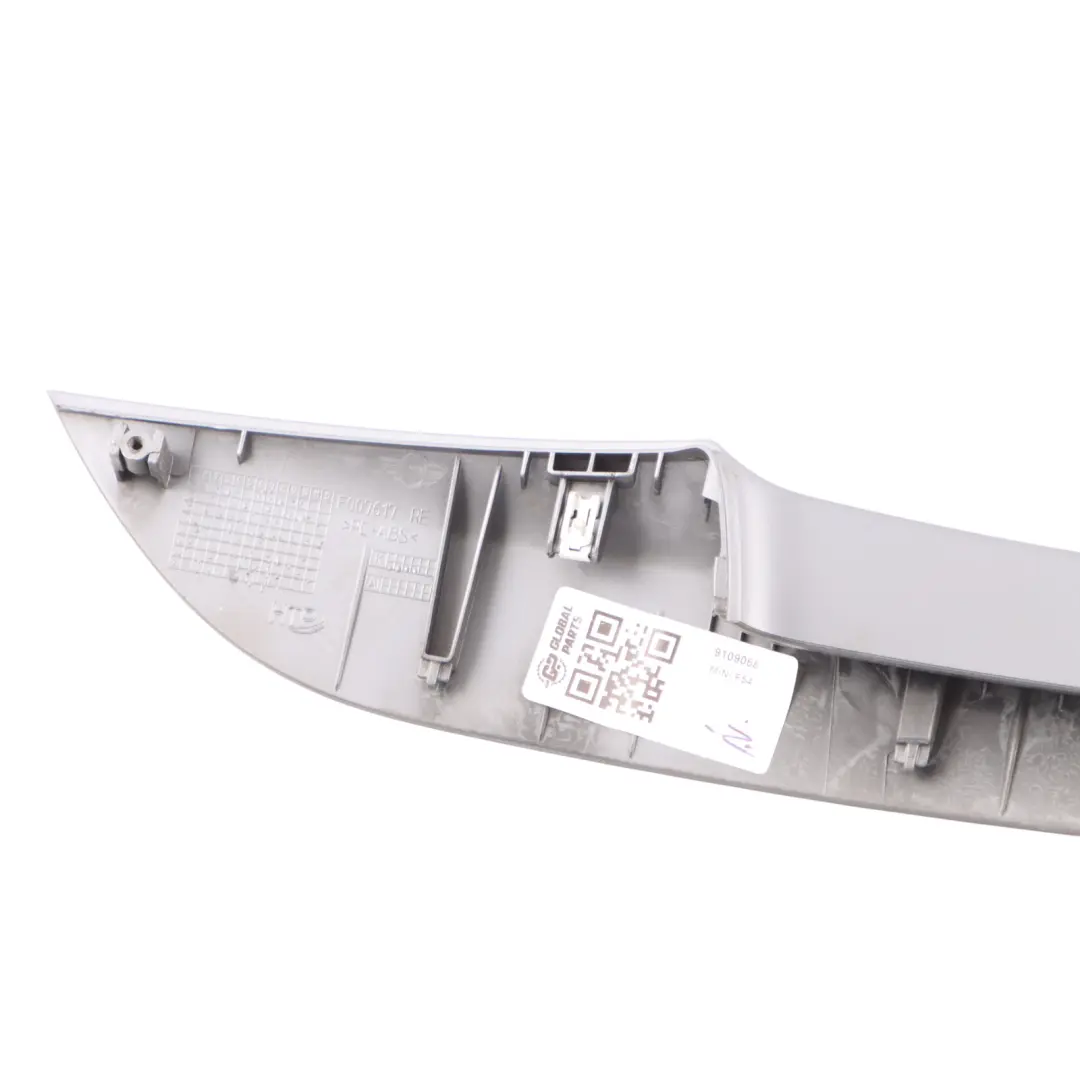 Centre Console Trim Cover Frozen Blue Right O/S to Mini Clubman F54 LCI with Part number 9109068 Mini Clubman F54 LCI Centre Console Trim Cover Frozen Blue Right O/S - SKU 9109068 - Part number 9109068