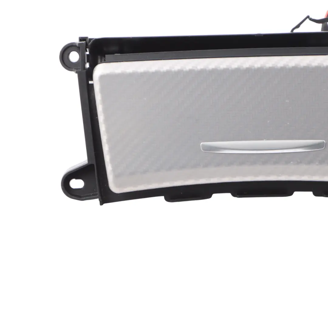 Embellecedor Consola Central Cenicero Plateado para BMW Z4 E89 con número de pieza 9129243 BMW Z4 E89 Embellecedor Consola Central Cenicero Plateado - SKU 9129243-3 - Número de pieza 9129243