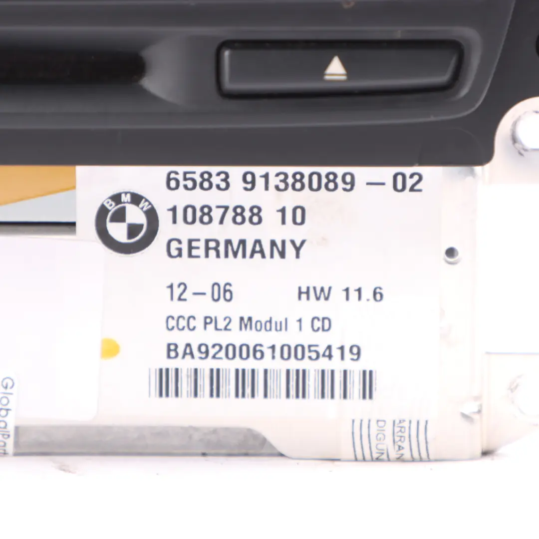 Professional CCC Navigation System Controller to BMW 3 Series E90 E91 E92 with Part number 9138089 BMW 3 Series E90 E91 E92 Professional CCC Navigation System Controller - SKU 9138089 - Part number 9138089
