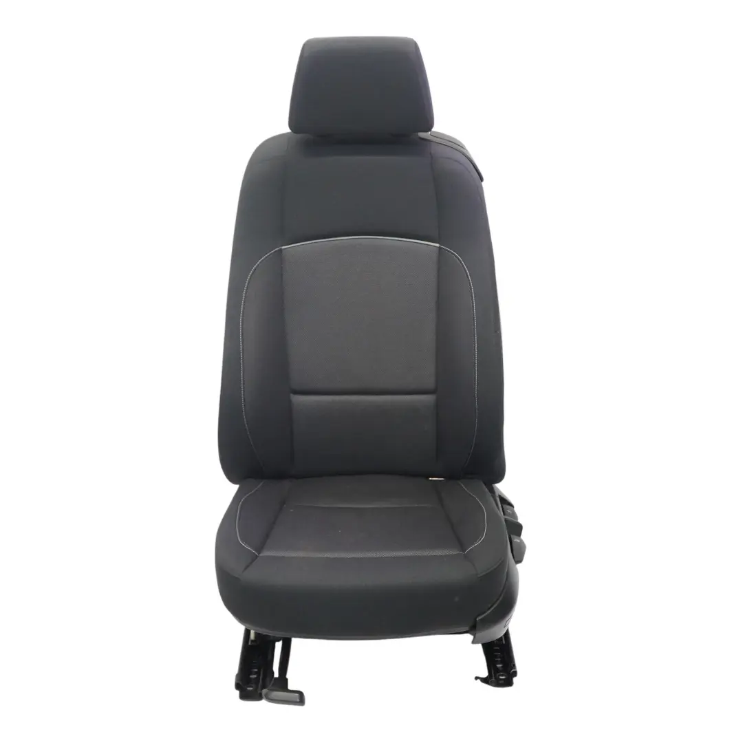 Delantero Izquierdo Tela Asiento Lateral Red Antracita para BMW E81 E82 con número de pieza 9164811 BMW E81 E82 Delantero Izquierdo Tela Asiento Lateral Red Antracita - SKU 9164811-3 - Número de pieza 9164811