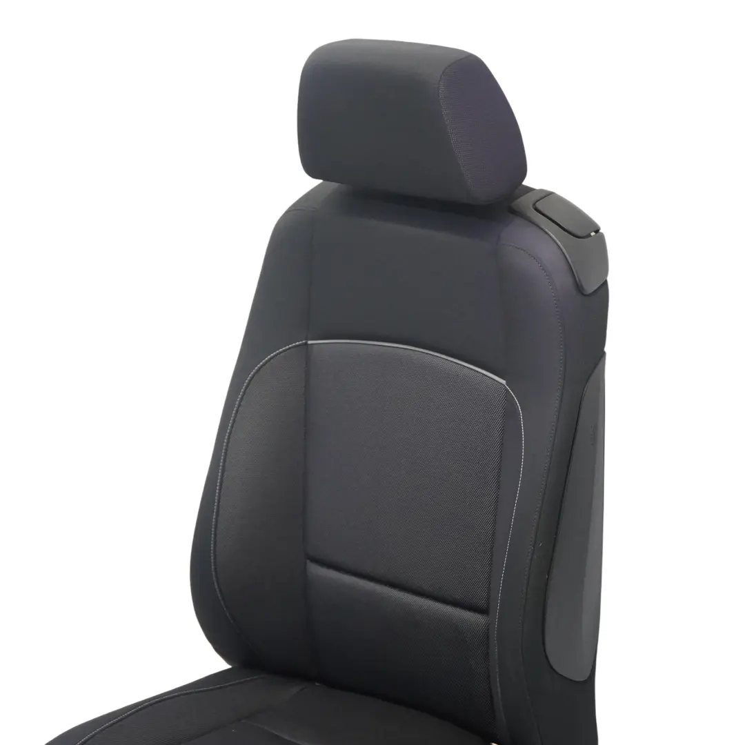 Delantero Izquierdo Tela Asiento Lateral Red Antracita para BMW E81 E82 con número de pieza 9164811 BMW E81 E82 Delantero Izquierdo Tela Asiento Lateral Red Antracita - SKU 9164811-3 - Número de pieza 9164811