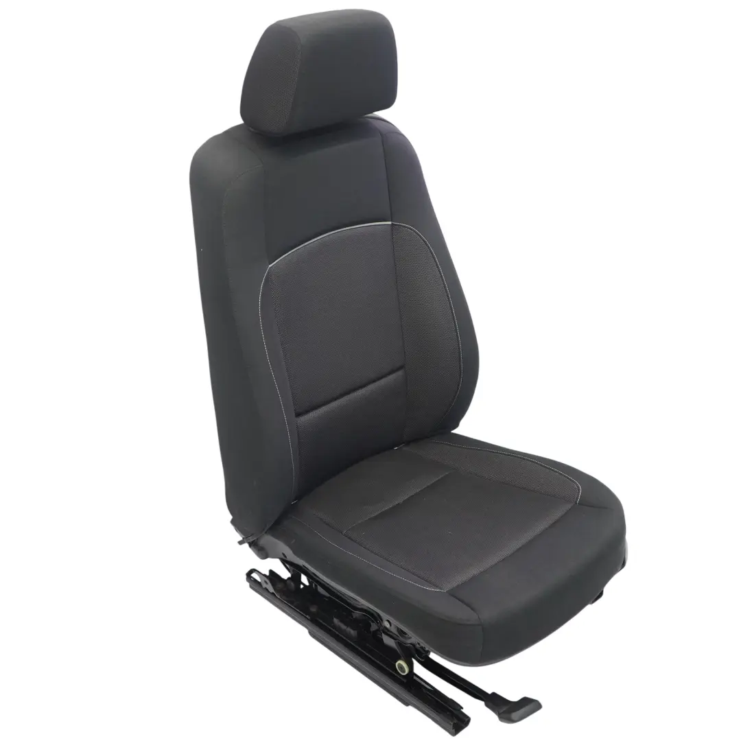 BMW E81 E82 Vorne Links Stoff Seitensitz Netz Anthrazit - SKU 9164811-3 - Teilenummer 9164811