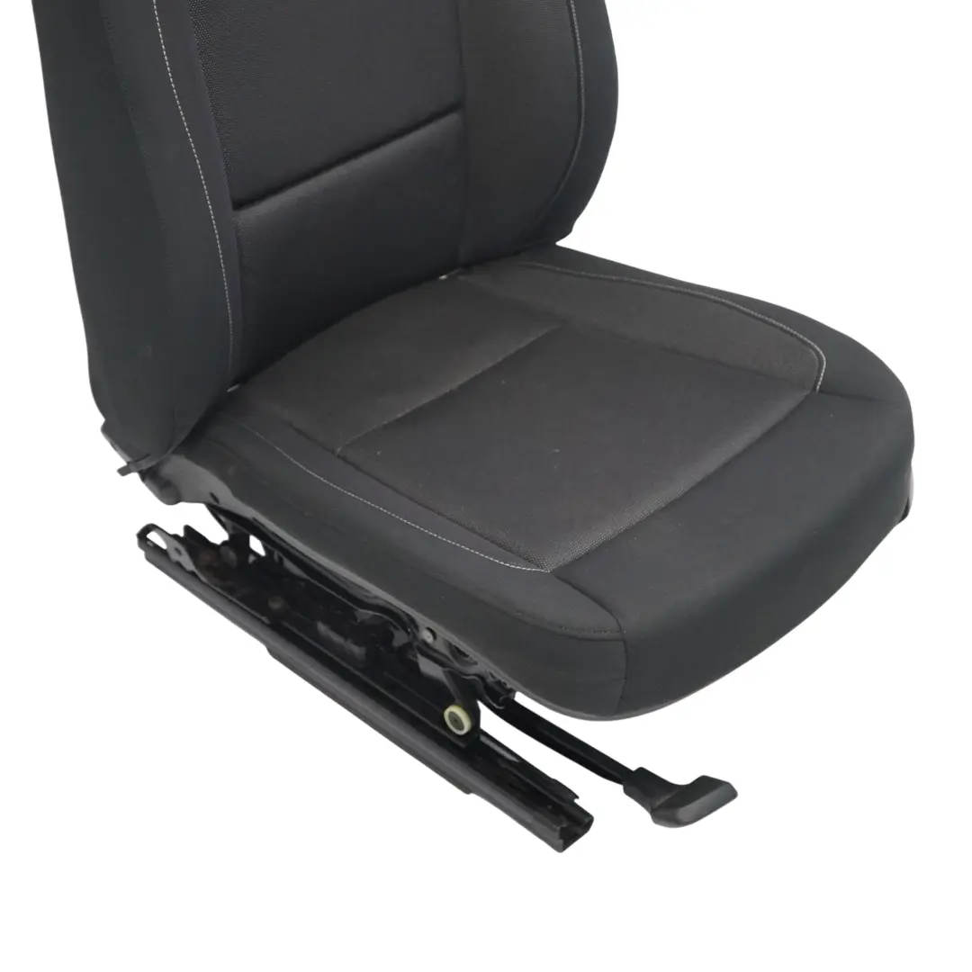 BMW E81 E82 Vorne Links Stoff Seitensitz Netz Anthrazit - SKU 9164811-3 - Teilenummer 9164811
