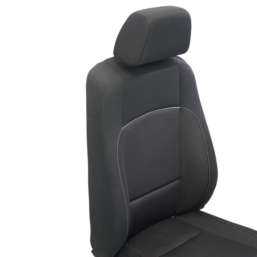 BMW E81 E82 Front Left N/S Cloth Fabric Side Seat Network Anthracite - SKU 9164811-3 - Part number 9164811