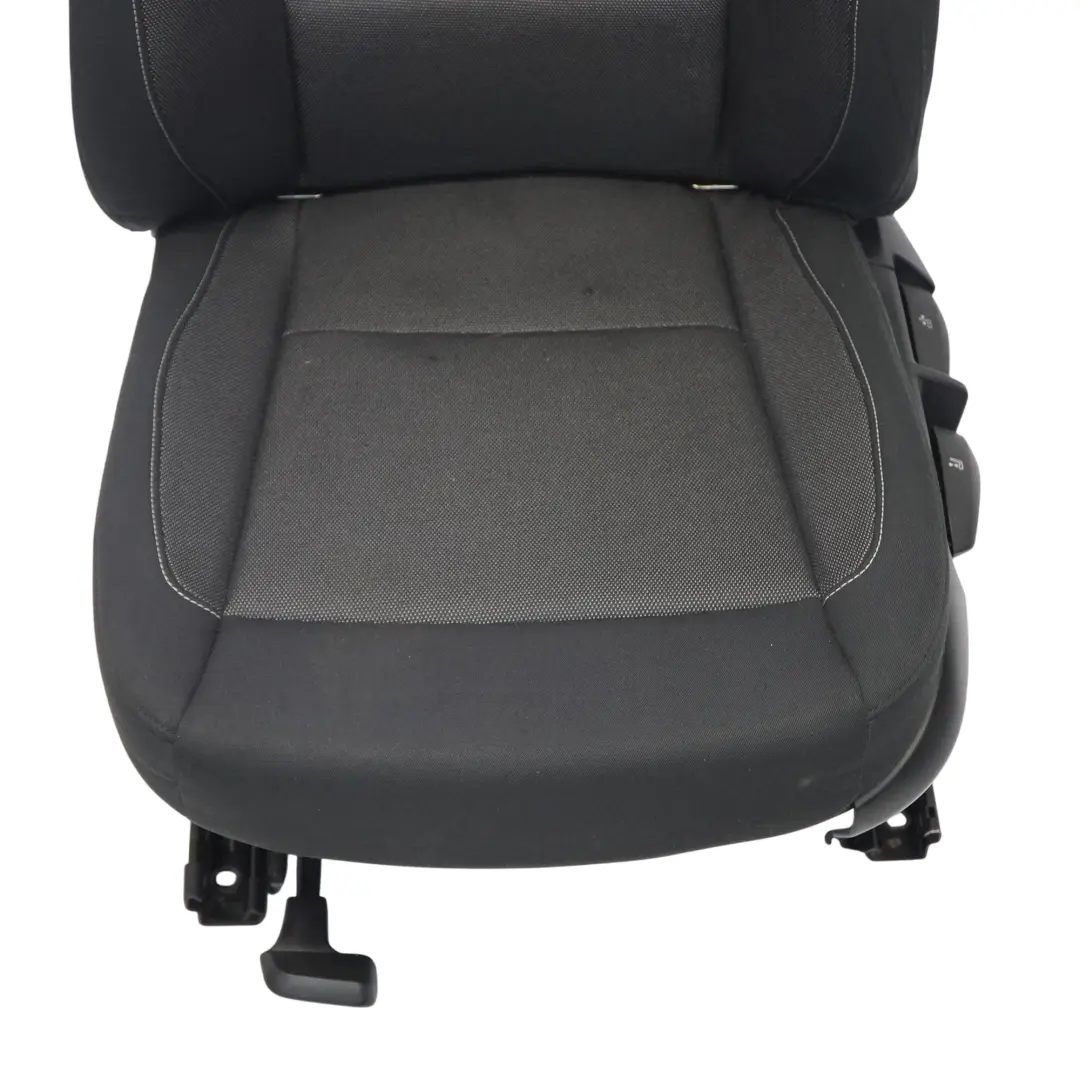 BMW E81 E82 Vorne Links Stoff Seitensitz Netz Anthrazit - SKU 9164811-3 - Teilenummer 9164811