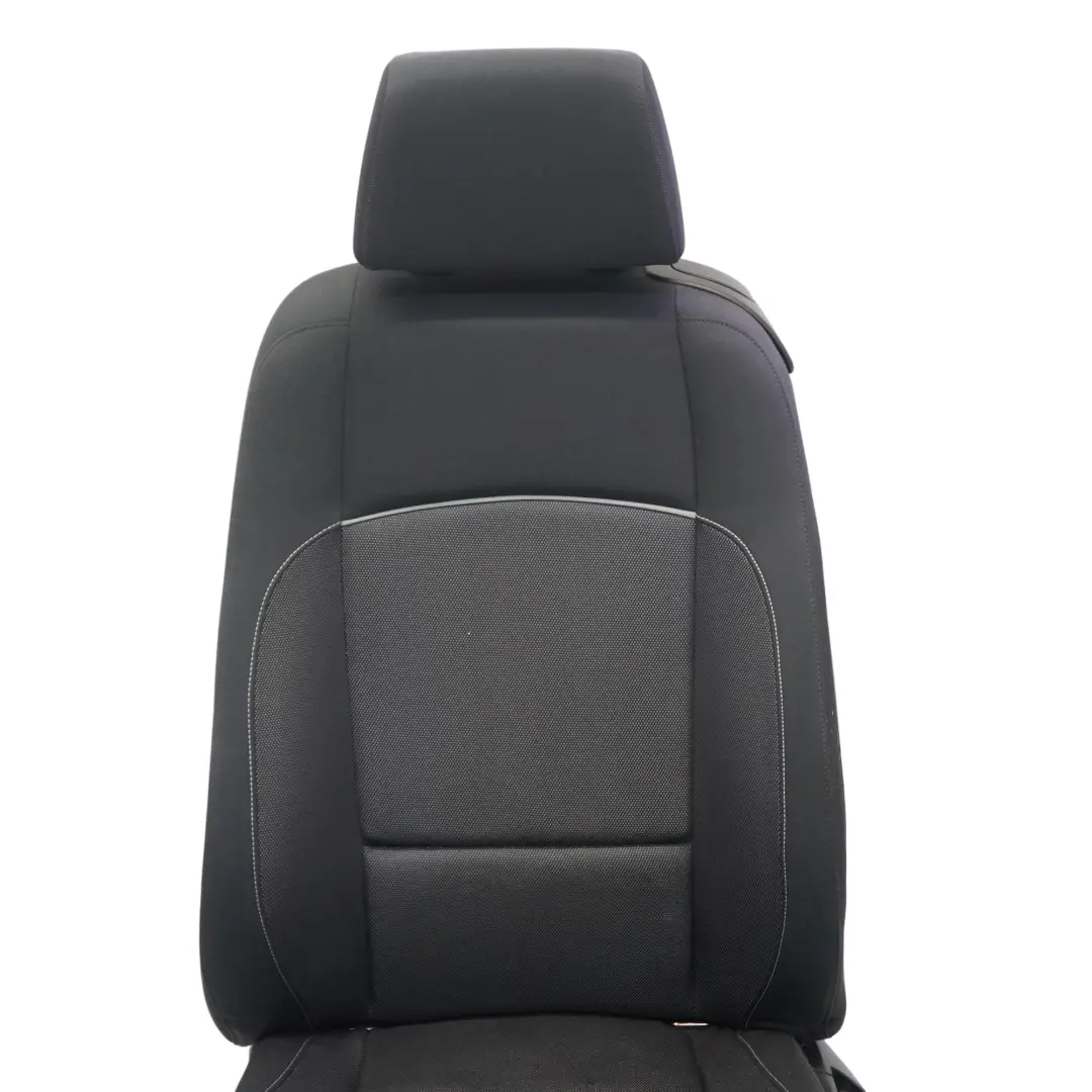 BMW E81 E82 Vorne Links Stoff Seitensitz Netz Anthrazit - SKU 9164811-3 - Teilenummer 9164811