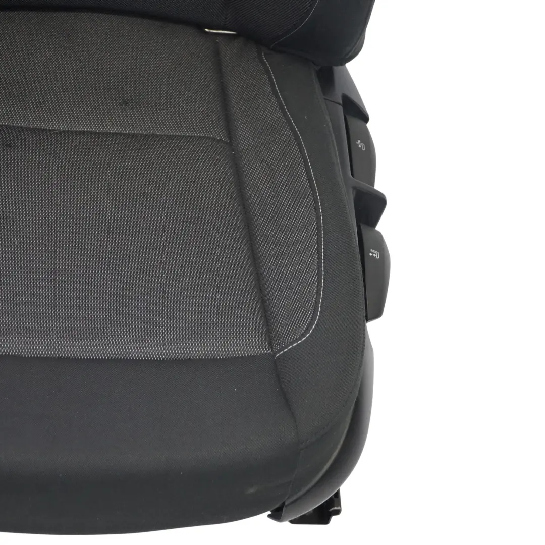 BMW E81 E82 Front Left N/S Cloth Fabric Side Seat Network Anthracite - SKU 9164811-3 - Part number 9164811