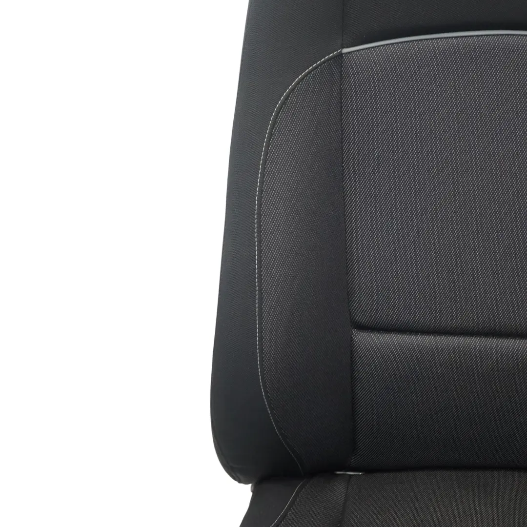 BMW E81 E82 Front Left N/S Cloth Fabric Side Seat Network Anthracite - SKU 9164811-3 - Part number 9164811