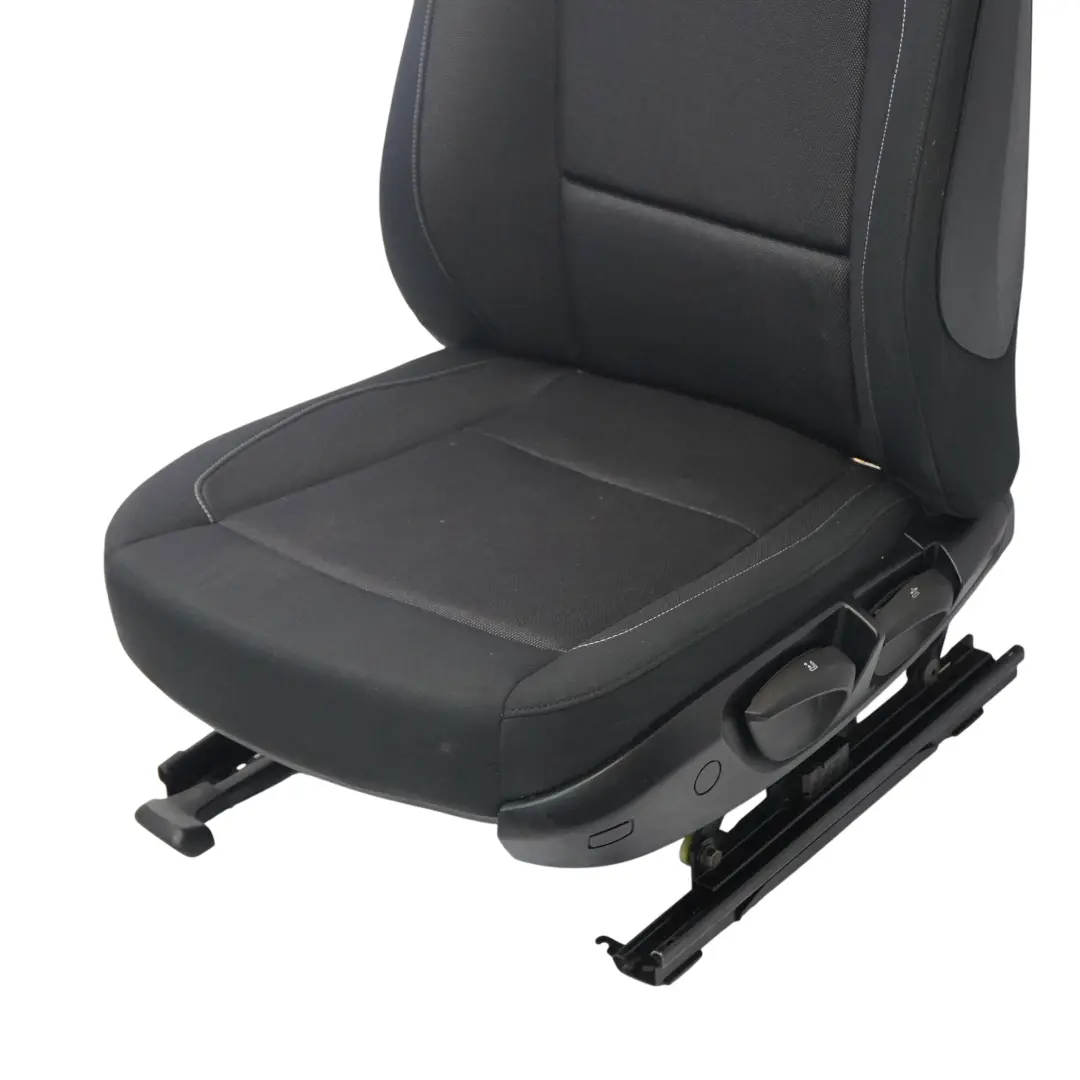 BMW E81 E82 Front Left N/S Cloth Fabric Side Seat Network Anthracite - SKU 9164811-3 - Part number 9164811