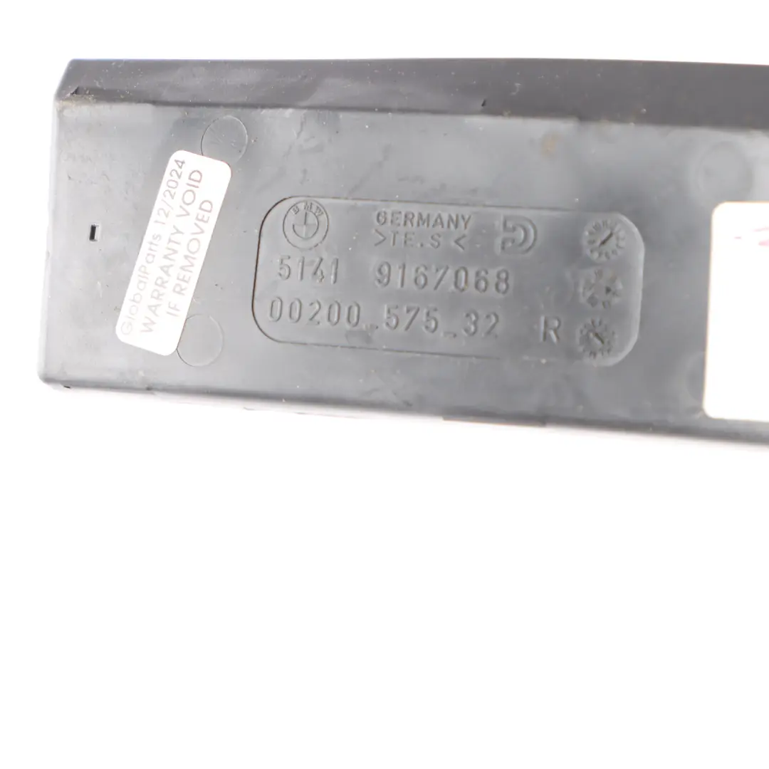 Anteriore Destra Porta Inserto Tappetino Pavimento Copertura per BMW Z4 E89 con numero di parte 9167068 BMW Z4 E89 Anteriore Destra Porta Inserto Tappetino Pavimento Copertura - SKU 9167068 - Numero di parte 9167068