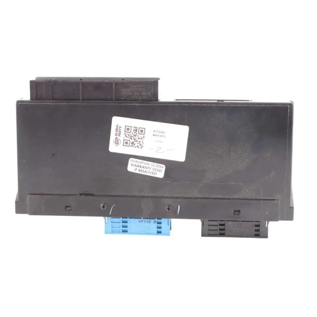 Junction Box Body Control Module Electronics Unit to BMW X5 E70 X6 E71 with Part number 9172367 BMW X5 E70 X6 E71 Junction Box Body Control Module Electronics Unit - SKU 9172367 - Part number 9172367