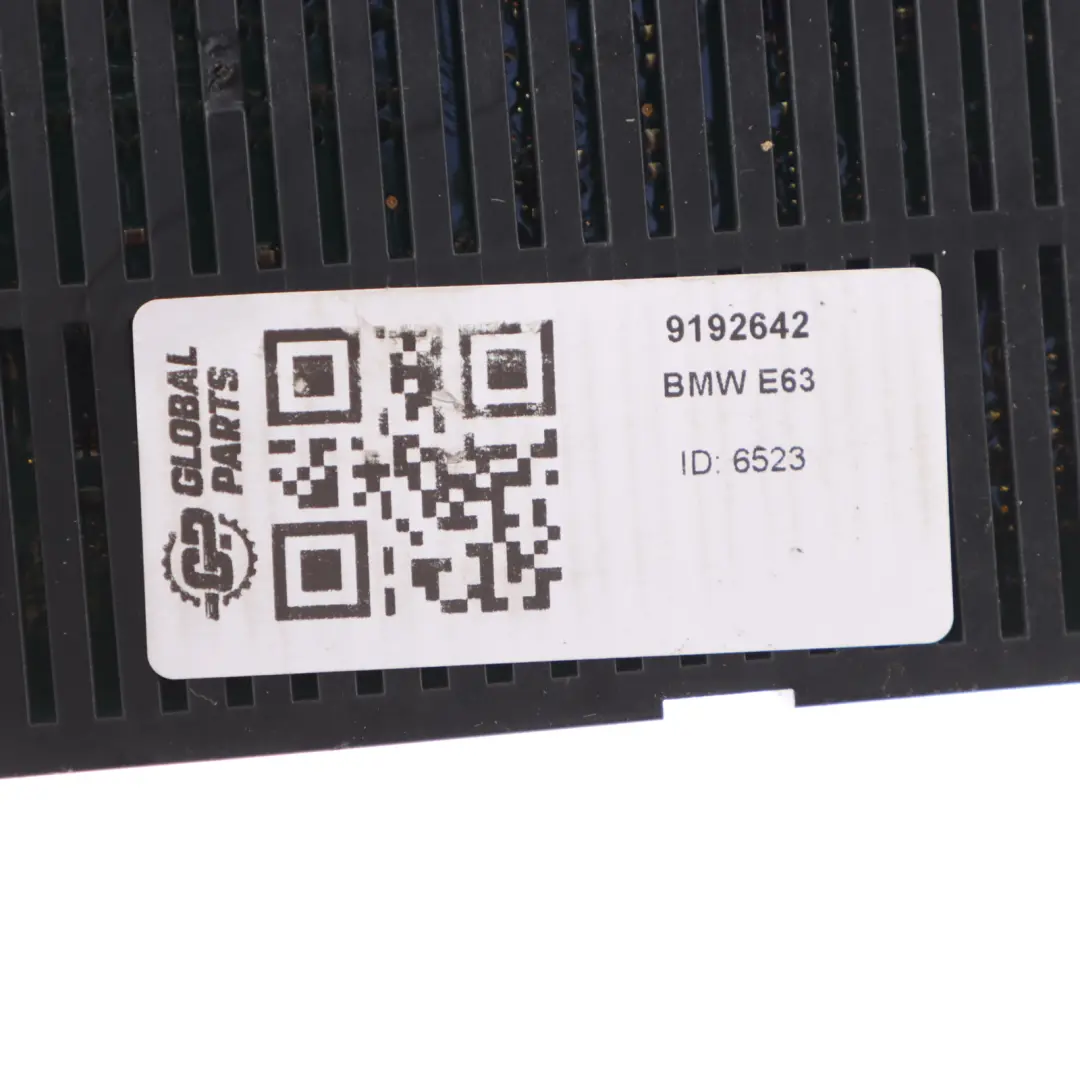 Lights Control Module LM II E6X AHL to BMW E63 with Part number 9192642 BMW E63 Lights Control Module LM II E6X AHL - SKU 9192642 - Part number 9192642