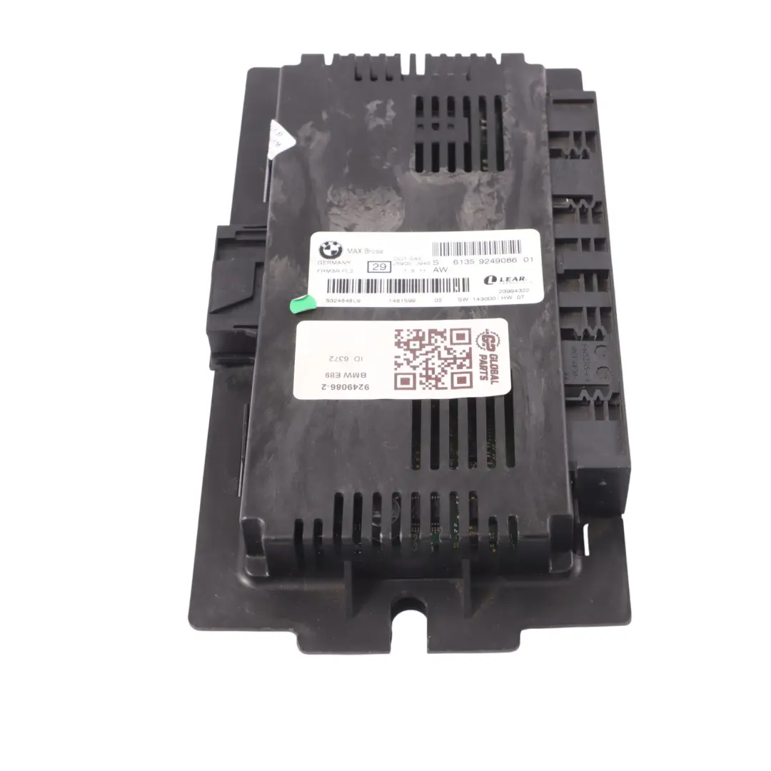 BMW E89 Unité commande module déclairage pour plancher Brose ECU FRM3R - SKU 9249086-2 - Numéro de pièce 9249086