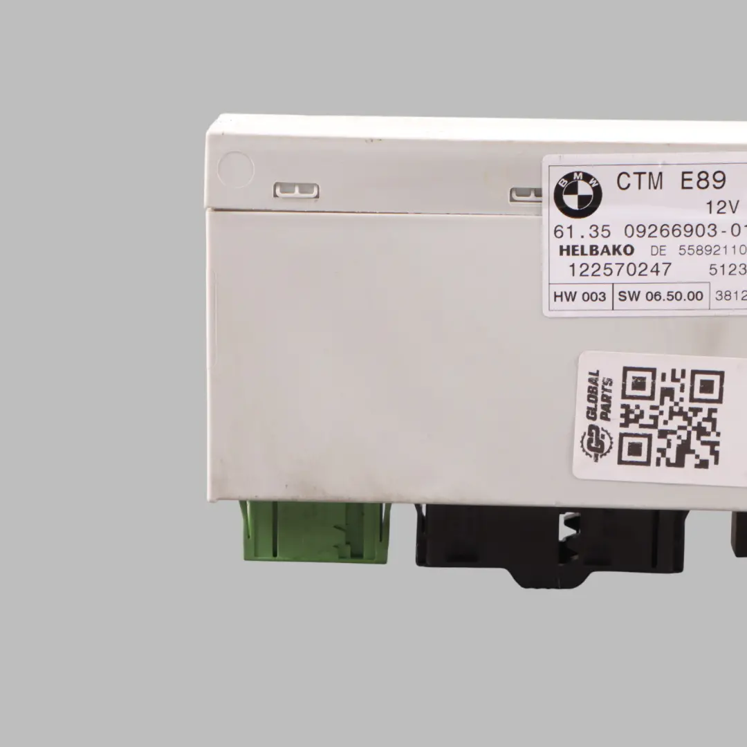 Top Module CTM to BMW Z4 E89 Roadster Cabrio Convertible with Part number 9266903 BMW Z4 E89 Roadster Cabrio Convertible Top Module CTM - SKU 9266903 - Part number 9266903