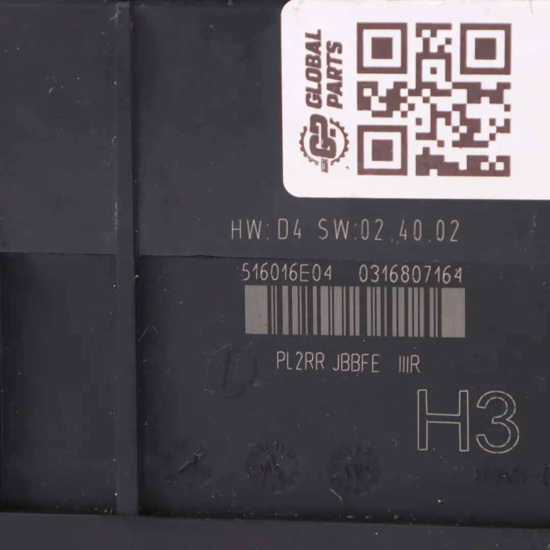 Unité du module de confort de la commande de la carrosserie 8779030 BMW Z4 E89 - SKU 9267199 - Numéro de pièce 9267199
