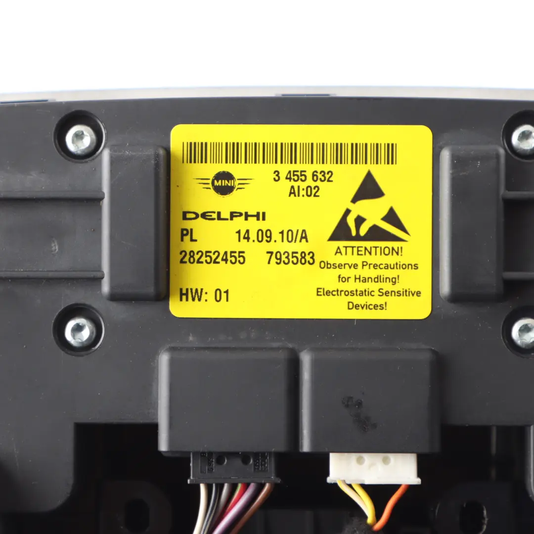 Dachbedieneinheit Lichtschalter für Mini R55 R56 R60 R61 mit Teilenummer 3455632 Mini R55 R56 R60 R61 Dachbedieneinheit Lichtschalter - SKU 9284331-1 - Teilenummer 3455632