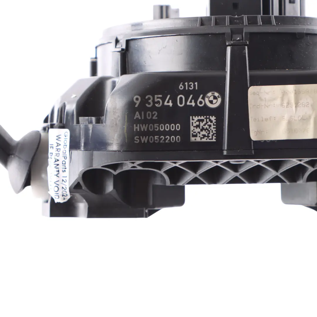 Indicator Wiper Stalk Steering Column Control Switch Squib to BMW F13 with Part number 9354046 BMW F13 Indicator Wiper Stalk Steering Column Control Switch Squib - SKU 9354046 - Part number 9354046