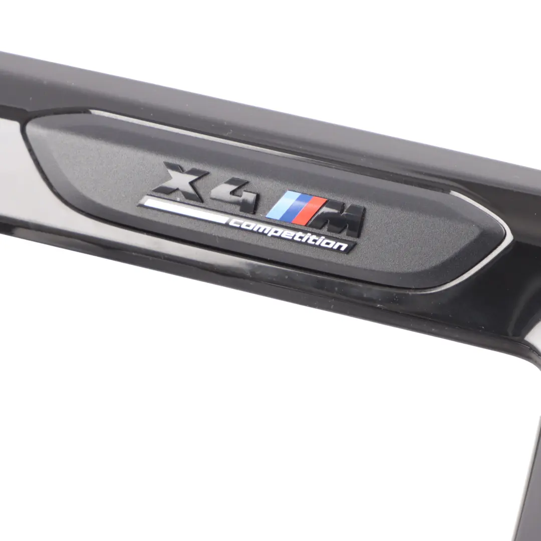 BMW X4M G02 Centre Console Trim Panel Strip Cover Black High Gloss - SKU RHD-9382758 - Part number 9382758
