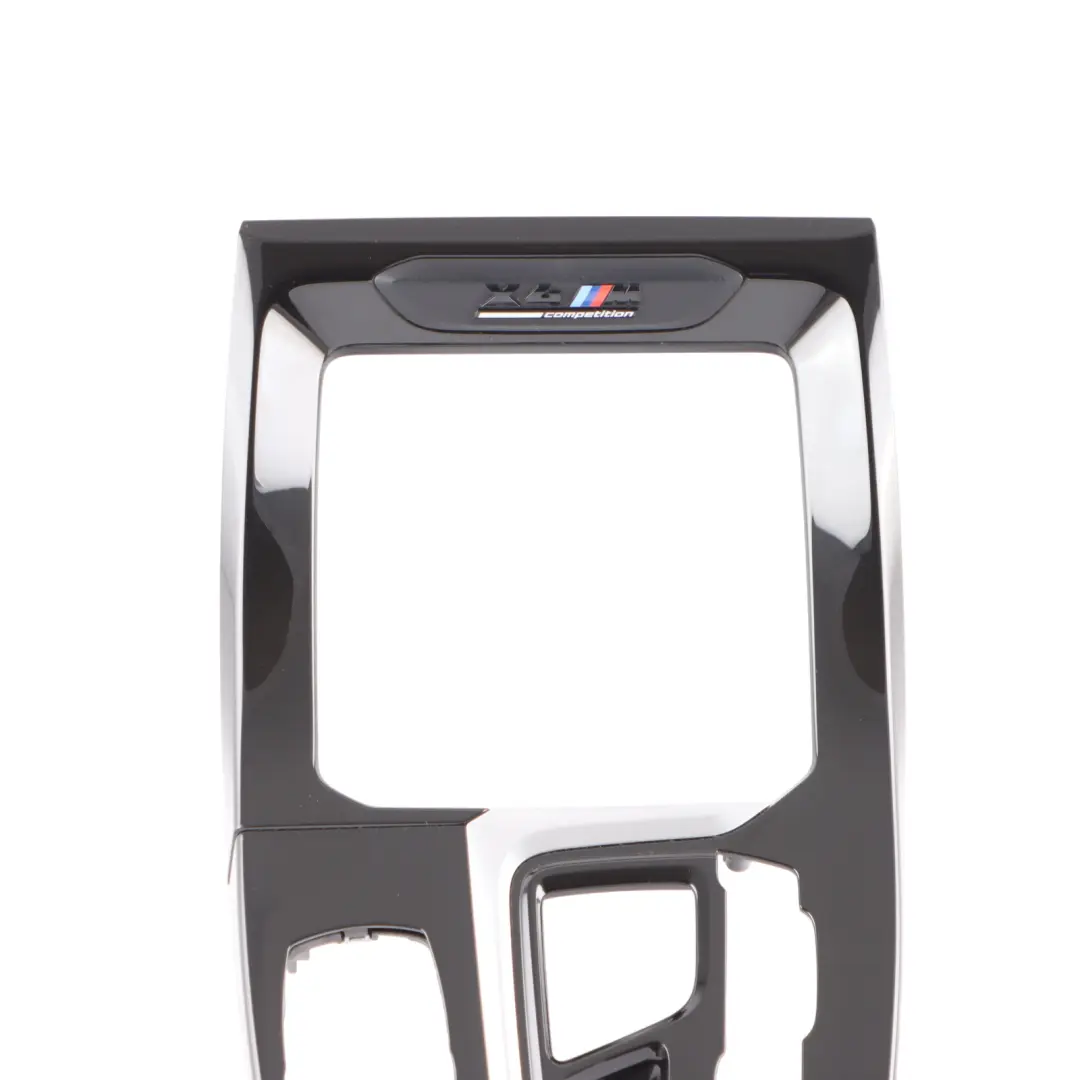X4M G02 Centre Console Trim Panel Strip Cover Black High Gloss to BMW with Part number 9382758 BMW X4M G02 Centre Console Trim Panel Strip Cover Black High Gloss - SKU RHD-9382758 - Part number 9382758