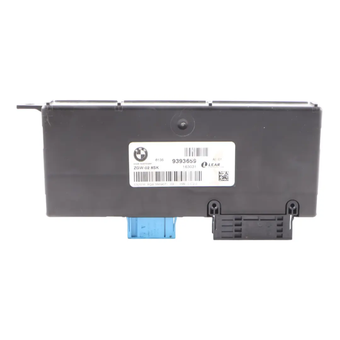 BMW F13 Módulo Unidad Central Gateway Control Lear ECU - SKU 9393659 - Número de pieza 9393659