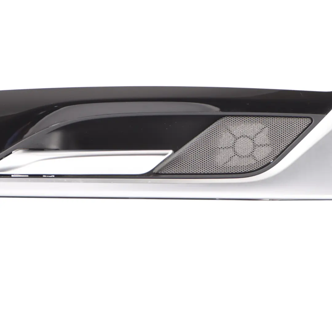 Door Card Front Left N/S Lining Panel Piano Lacquer Silver Strip to BMW G32 with Part number 9460229 BMW G32 Door Card Front Left N/S Lining Panel Piano Lacquer Silver Strip - SKU 9460229 - Part number 9460229