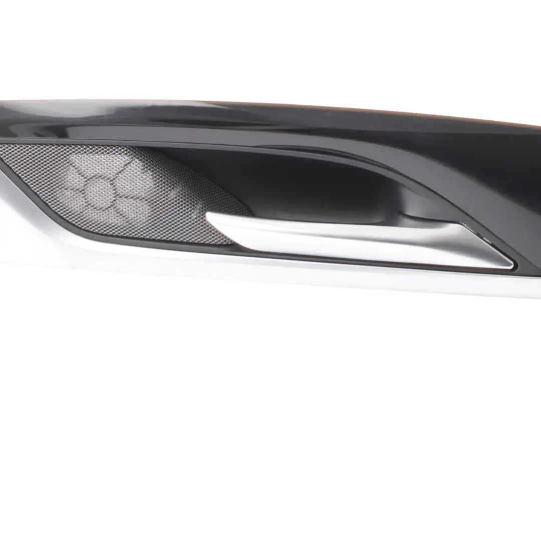 Door Card Strip Front Right O/S Lining Trim Panel Piano Lacquer Silver to BMW G32 with Part number 9460230 BMW G32 Door Card Strip Front Right O/S Lining Trim Panel Piano Lacquer Silver - SKU 9460230 - Part number 9460230