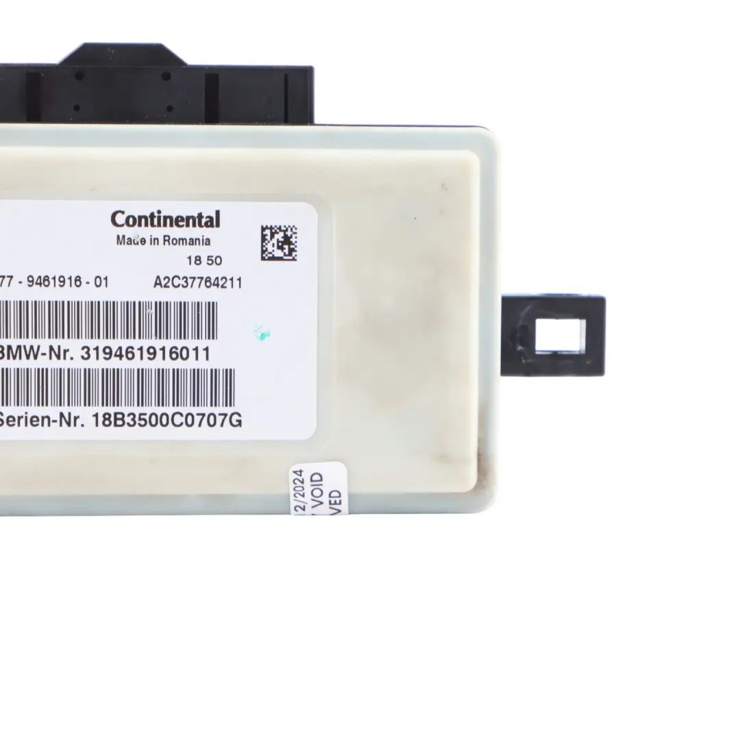 Module BMW F01 F10 X5 F15 X6 F16 F22 ECU ACSM4 Control Unit to Air with Part number 9461916 Air Module BMW F01 F10 X5 F15 X6 F16 F22 ECU ACSM4 Control Unit - SKU 9461916 - Part number 9461916