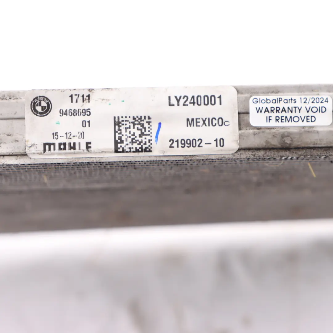 Radiator to BMW X4 F98 G02 X3 F97 G01 with Part number 9468695 BMW X4 F98 G02 X3 F97 G01 Radiator - SKU 9468695 - Part number 9468695