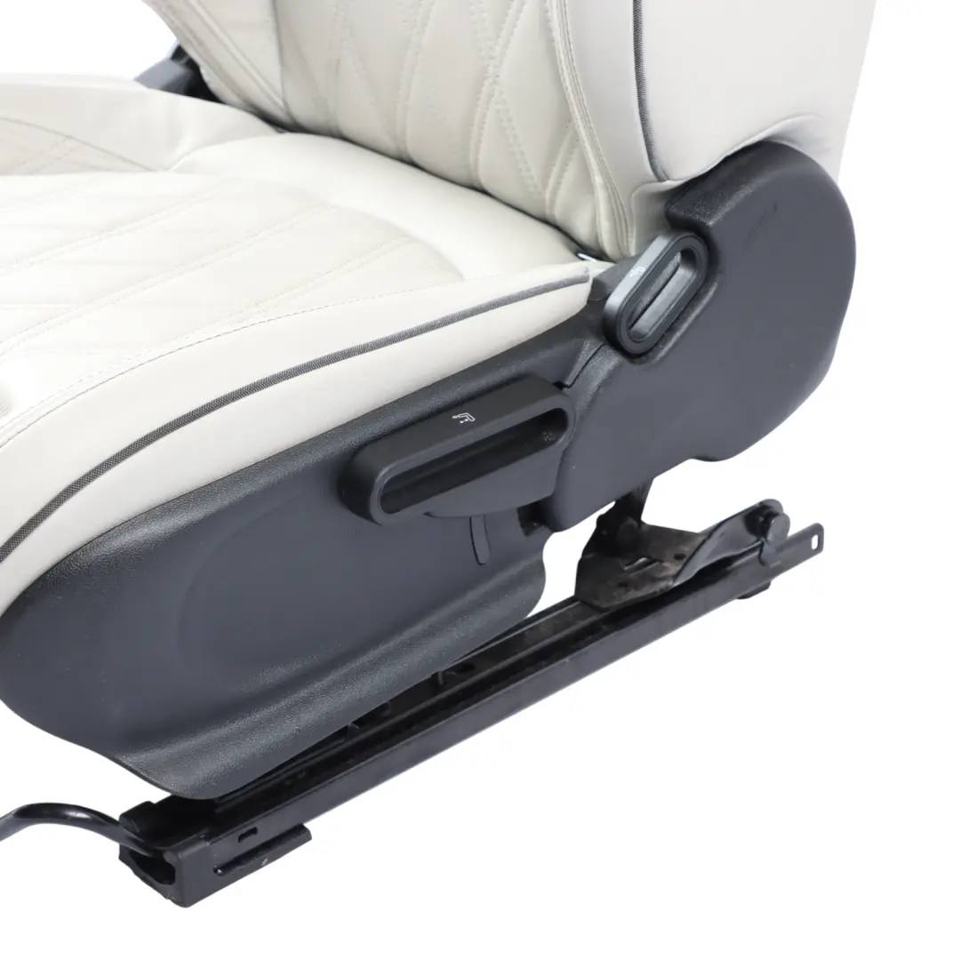 Front Left N/S Heated Leather Chester Grey to Mini Clubman F54 LCI Sport Seat with Part number 9471423 Mini Clubman F54 LCI Sport Seat Front Left N/S Heated Leather Chester Grey - SKU 9471423 - Part number 9471423