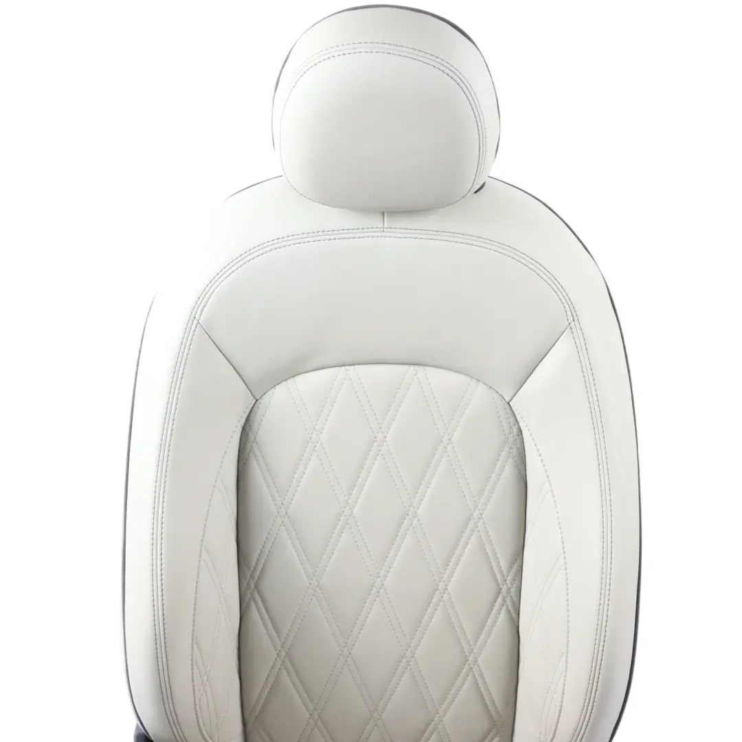 Front Right O/S Heated Leather Chester Grey to Mini Clubman F54 LCI Sport Seat with Part number 9471424 Mini Clubman F54 LCI Sport Seat Front Right O/S Heated Leather Chester Grey - SKU 9471424 - Part number 9471424