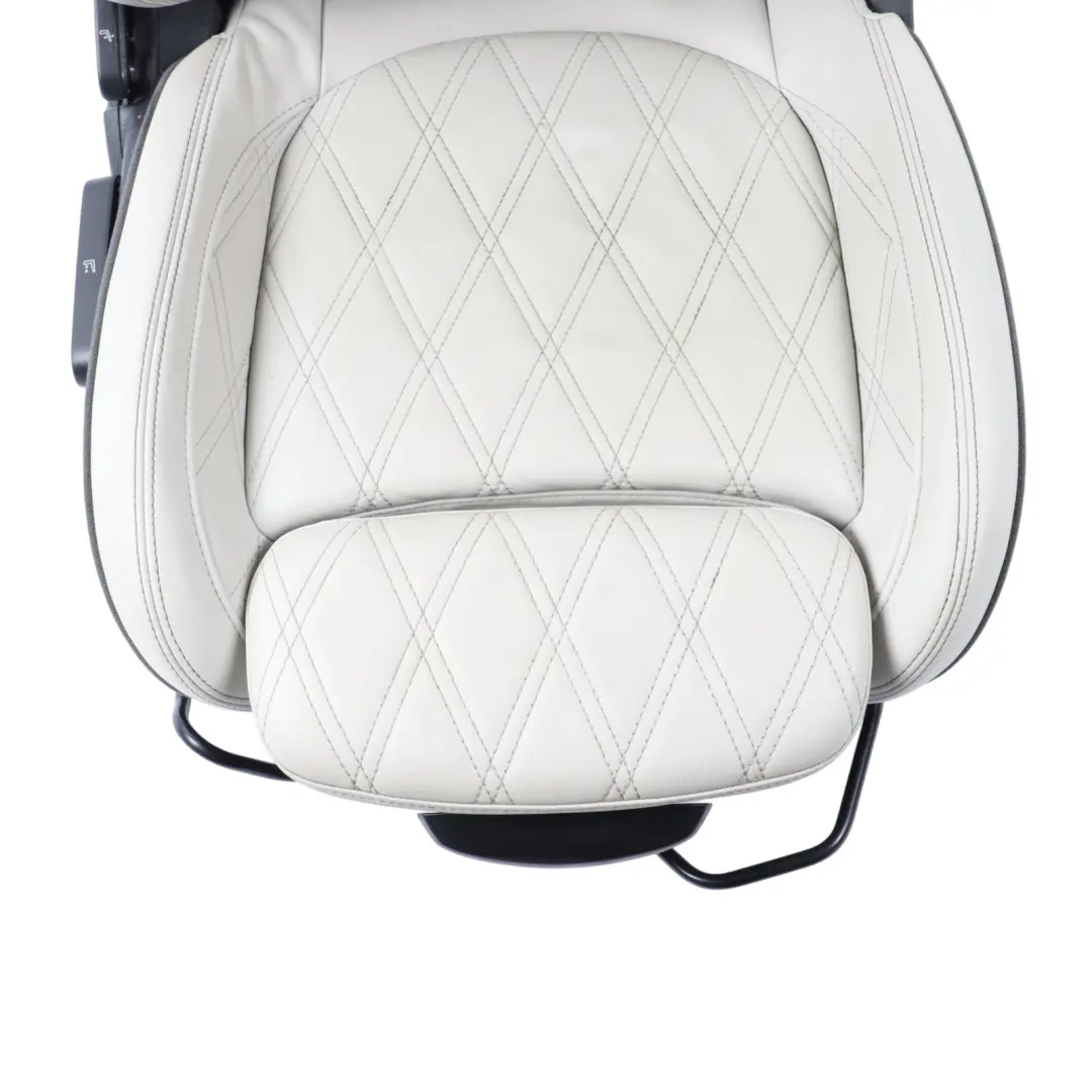 Front Right O/S Heated Leather Chester Grey to Mini Clubman F54 LCI Sport Seat with Part number 9471424 Mini Clubman F54 LCI Sport Seat Front Right O/S Heated Leather Chester Grey - SKU 9471424 - Part number 9471424