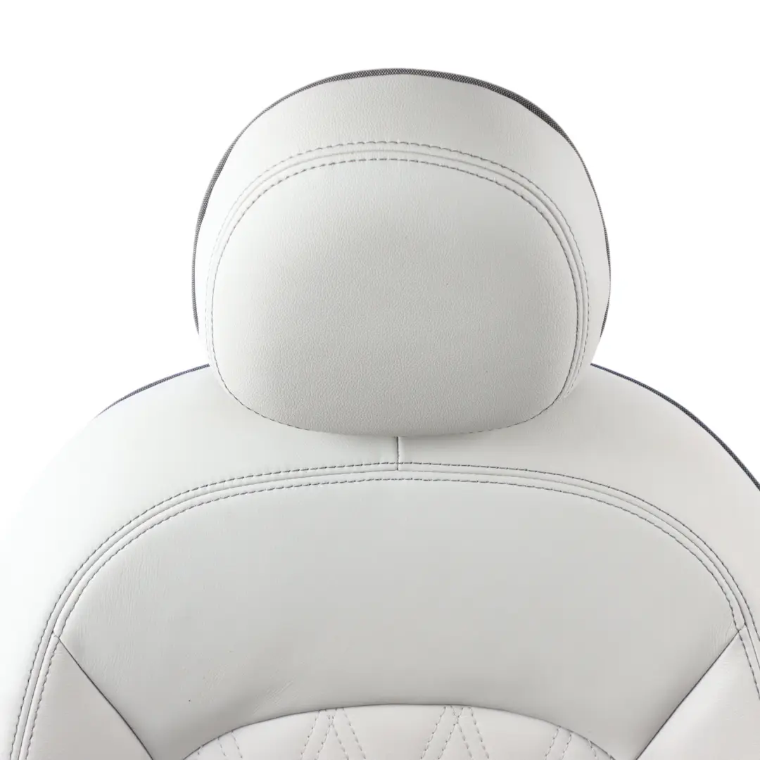 Front Right O/S Heated Leather Chester Grey to Mini Clubman F54 LCI Sport Seat with Part number 9471424 Mini Clubman F54 LCI Sport Seat Front Right O/S Heated Leather Chester Grey - SKU 9471424 - Part number 9471424